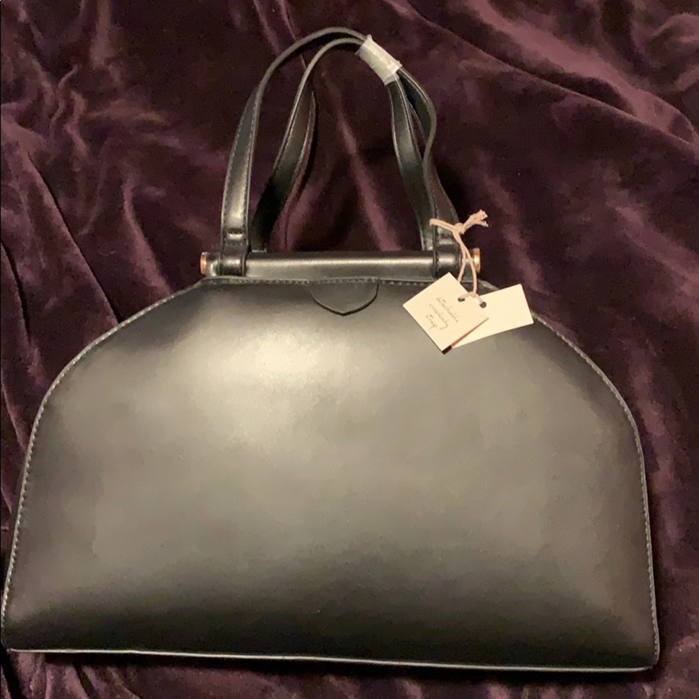 Black Purse with removable crossbody strap